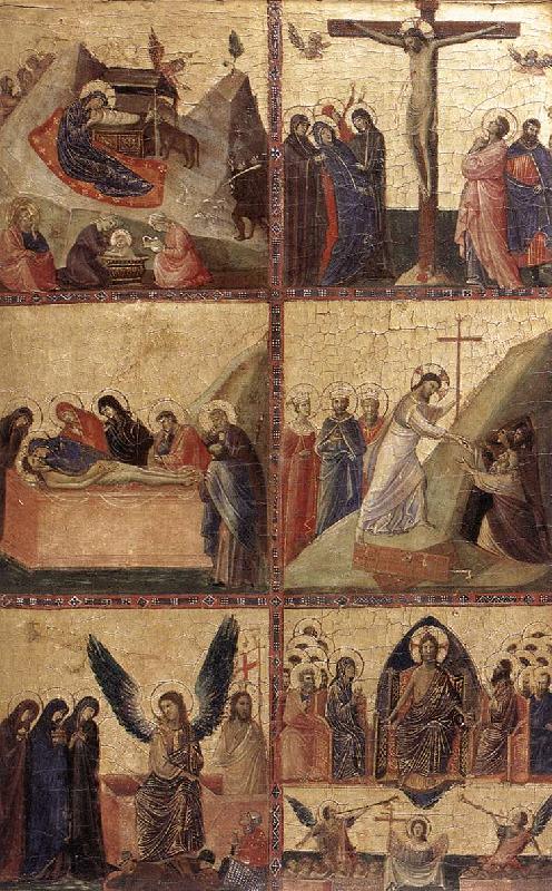 GIOVANNI DA RIMINI Stories of the Life of Christ sh Sweden oil painting art